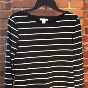 H&M Basics Striped Dress